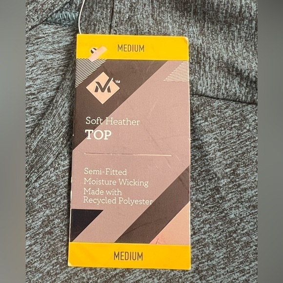 Member's Mark - Women's Curved Hem Long Sleeve Soft Heather Top - M - Picture 7 of 8